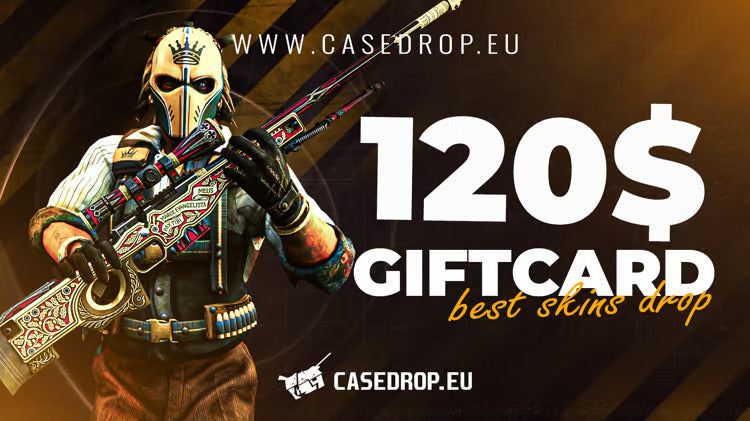 Dárková karta Casedrop.eu 120 USD CD Key