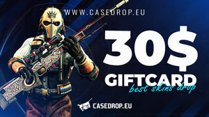 Dárková karta Casedrop.eu 30 USD P-Card CD Key