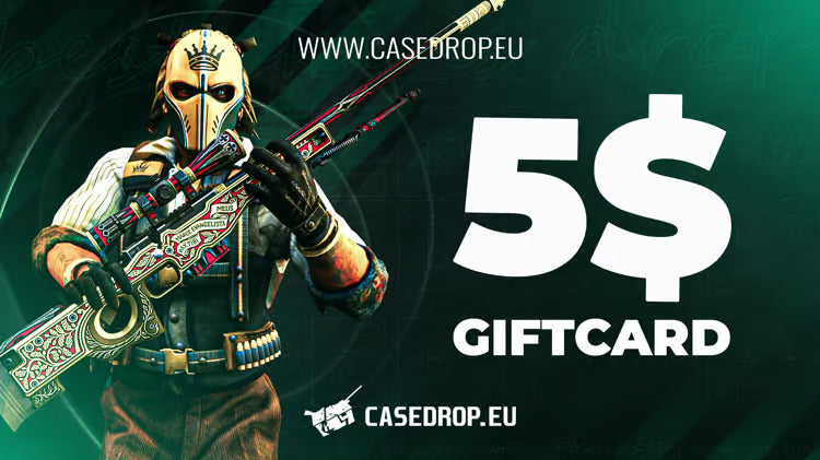 Dárková karta Casedrop.eu 5 USD CD Key