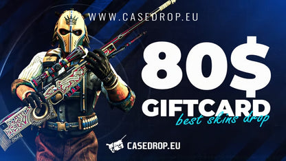 Dárková karta Casedrop.eu 80 USD CD Key