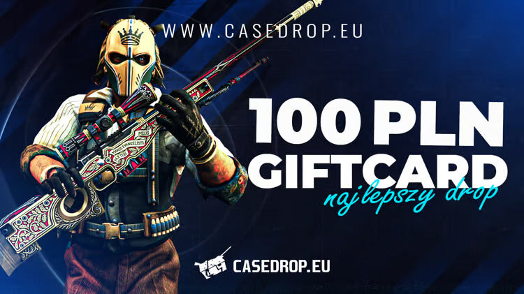 Dárková karta Casedrop.eu 100 PLN CD Key