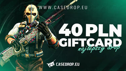 Dárková karta Casedrop.eu 40 PLN CD Key