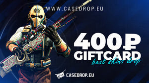 Dárková karta Casedrop.eu 400 RUB P-Card CD Key