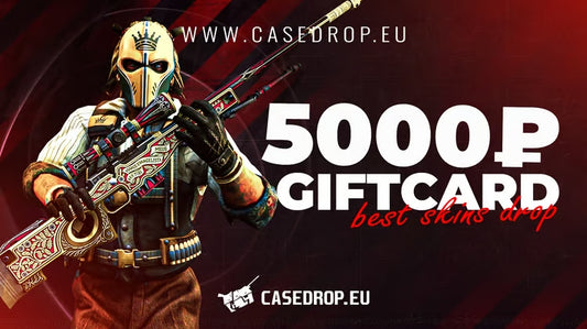 Dárková karta Casedrop.eu 5000 RUB CD Key