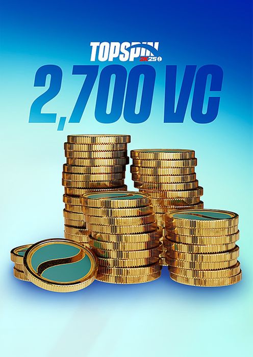 TopSpin 2K25 - 2 700 balíčků virtuální měny XBOX One/Série CD Key