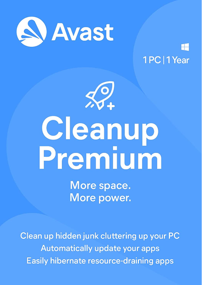 Avast Cleanup Premium 2024 Key (1 rok / 1 PC)