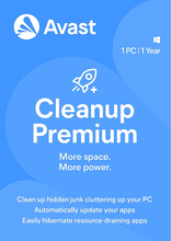 Avast Cleanup Premium 2024 Key (1 rok / 1 počítač)