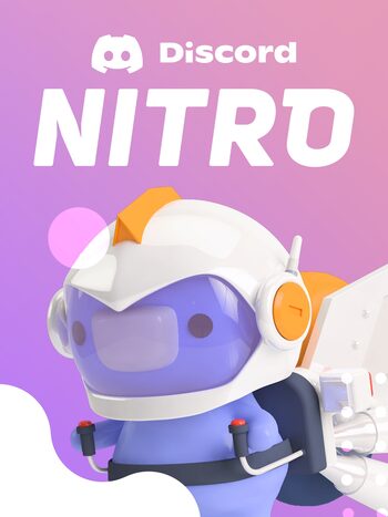 Discord Nitro 3 měsíce zkušební předplatné EU Gift (POUZE PRO NOVÉ ÚČTY, KTERÉ MUSÍ BÝT NEJMÉNĚ MĚSÍC STARÉ)