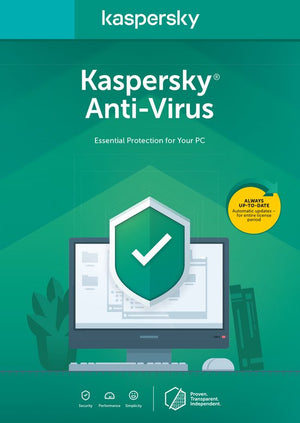 Klíč Kaspersky Anti Virus 2024 (1 rok / 1 zařízení)