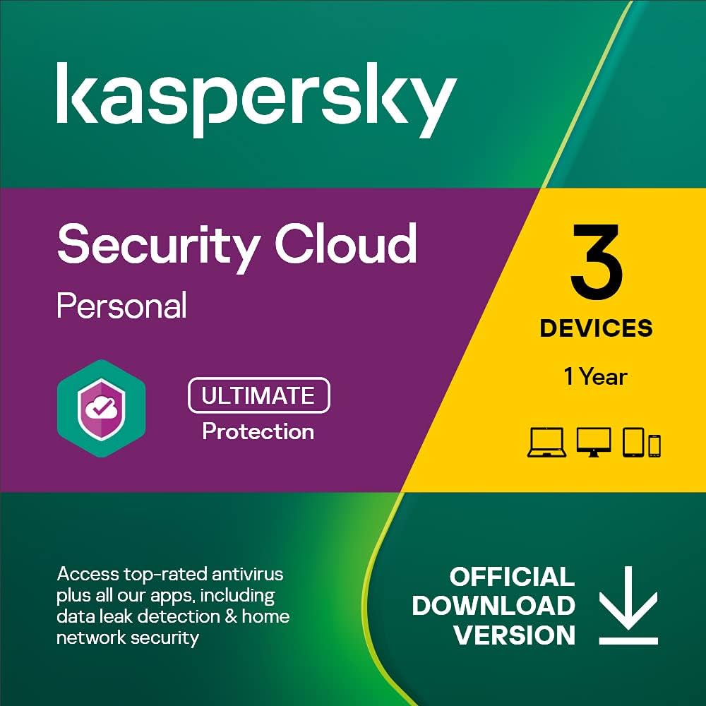 Kaspersky Security Cloud Personal (1 rok / 3 zařízení)