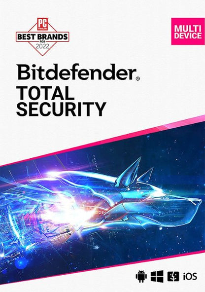 Bitdefender Total Security 2024 Trial Key (3 měsíce / 5 zařízení)