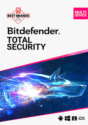 Klíč Bitdefender Total Security 2024 (1 rok / 5 zařízení)