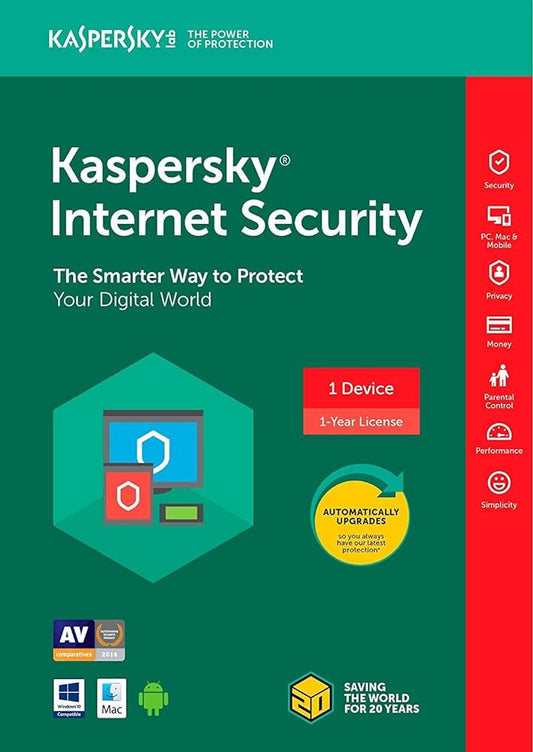 Kaspersky Internet Security 2024 EU Key (1 rok / 1 zařízení)