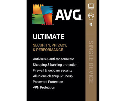 AVG Ultimate pro Windows 2024 Key (1 rok / 1 PC)