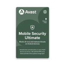 Avast Ultimate Mobile Security Premium pro Android 2024 Key (1 rok / 1 zařízení)