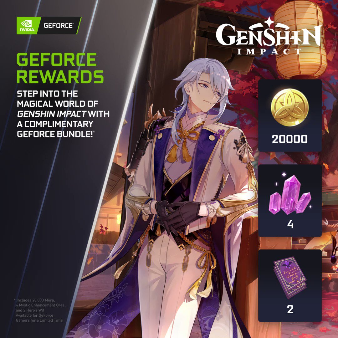 Genshin Impact - GeForce DLC Bundle CD Key