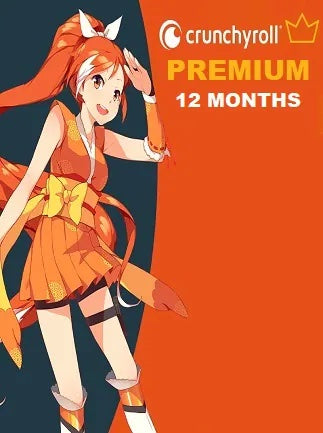 Crunchyroll Premium Mega Fan Plan 1 rok předplatného