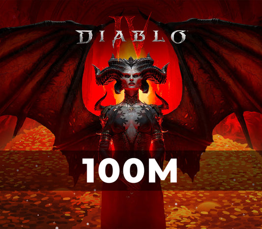 Diablo IV - Sezóna 2 - Softcore - Dodání zlata - 100M