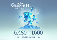 Genshin Impact - 6 480 + 1 600 krystalů Genesis Reidos Voucher