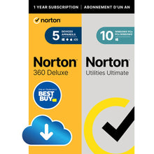 Norton 360 Deluxe + Utilities Ultimate 2024 EU Key (1 rok / 5 zařízení) + 50 GB cloudového úložiště