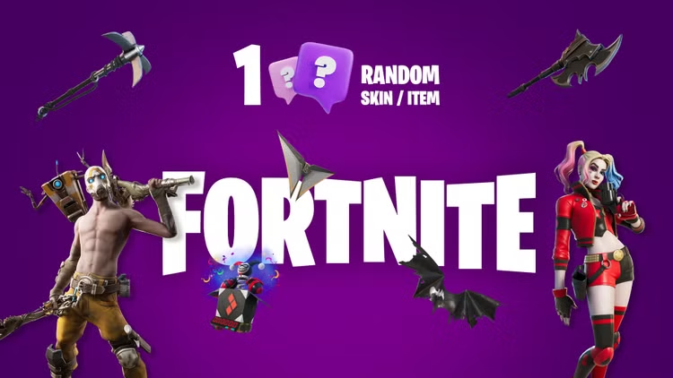 1 náhodný Fortnite Skin / Item Epic Games CD Key