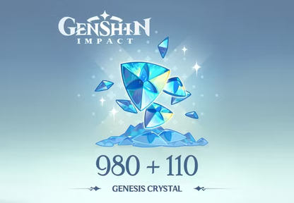 Genshin Impact - 980 + 110 krystalů Genesis Reidos Voucher