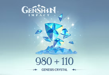 Genshin Impact - 980 + 110 krystalů Genesis Reidos Voucher