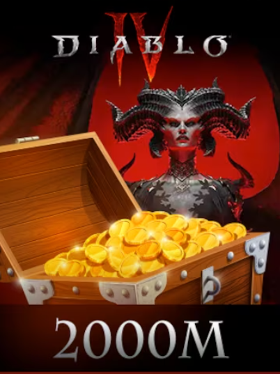 Diablo IV - Sezóna 2 - Softcore - Dodání zlata - 2000M