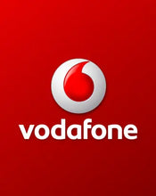 Vodafone PIN 50 GBP dárková karta UK