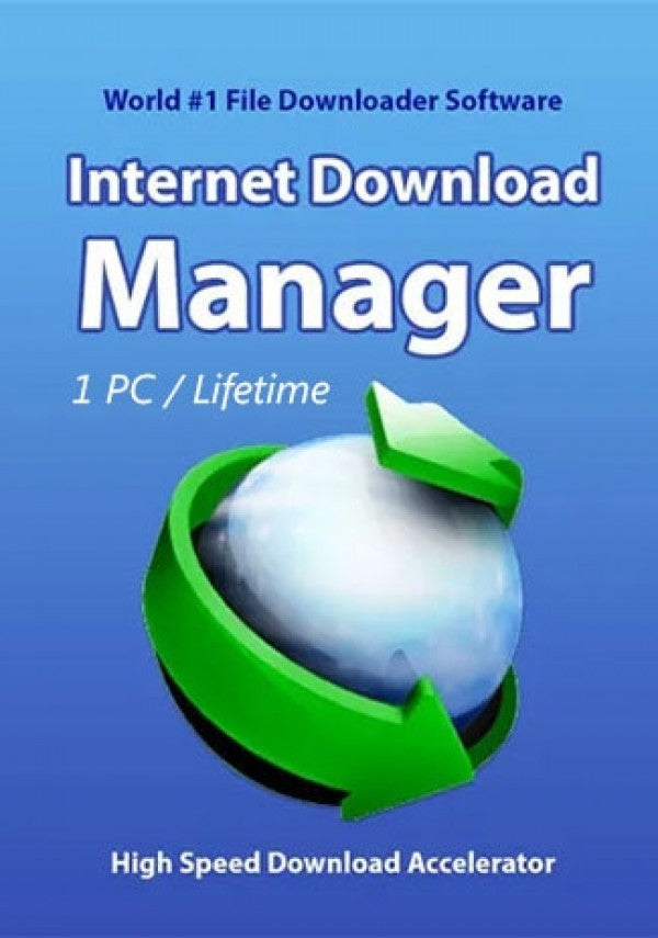 Internet Download Manager Key (doživotní licence / 1 PC)