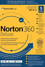 Norton 360 Deluxe 2023 EU Key (1 rok / 5 zařízení) + 50 GB cloudového úložiště