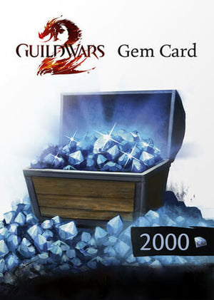 Guild Wars 2: Předplacená karta 2000 drahokamů CD Key