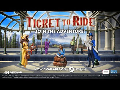 Ticket to Ride: První cesta Steam CD Key