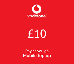 Vodafone 10 £ mobilní dobíjení UK