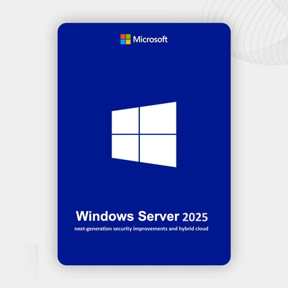 Windows Server 2025 16 jader Klíč