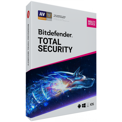 Bitdefender Total Security 2020 - 2019 Klíč - 5 zařízení, 90 dní - RoyalKey