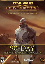 Star Wars: The Old Republic 90 Days Time Card Globální oficiální stránky CD Key
