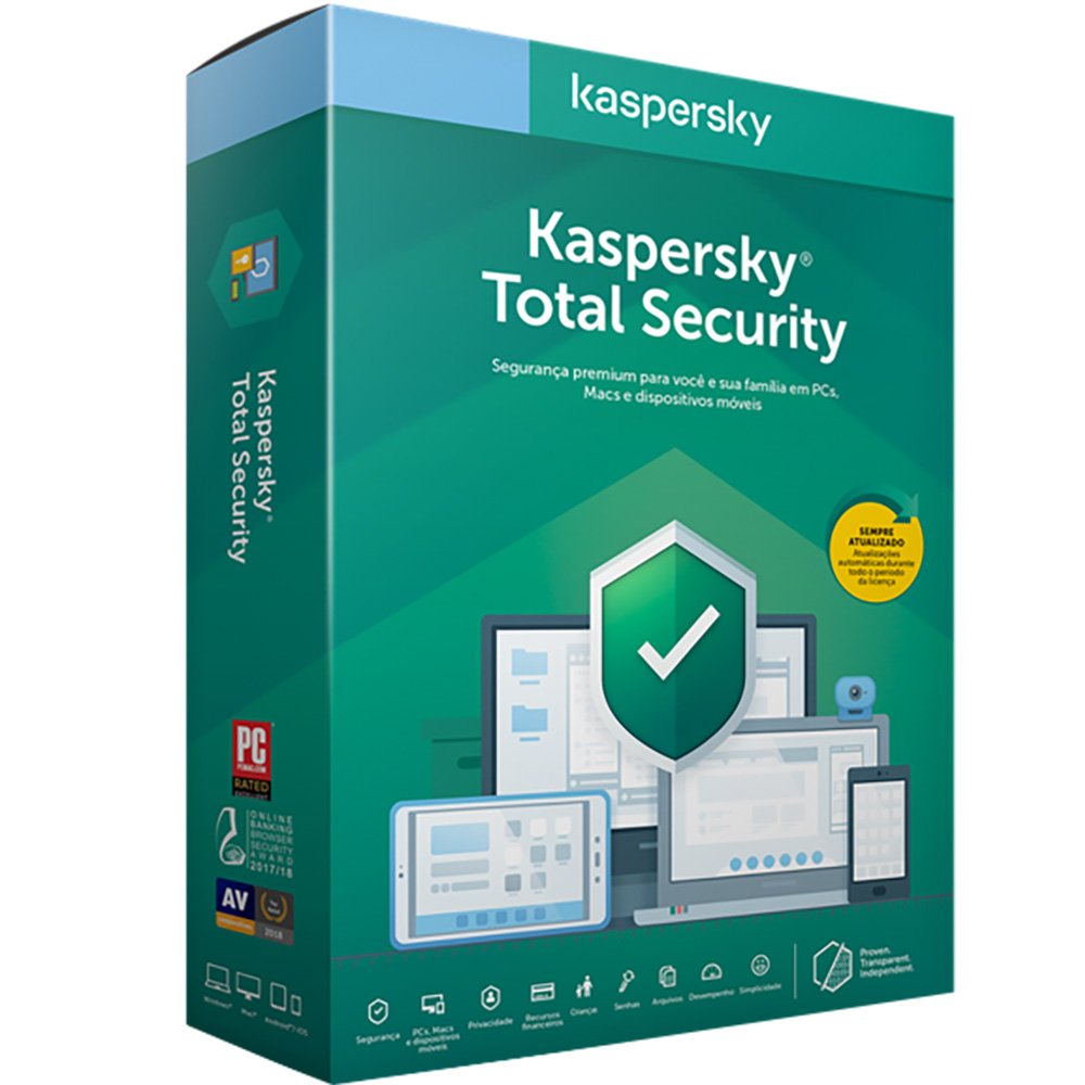 Kaspersky Total Security 2021 1 rok 1 PC Globální klíč