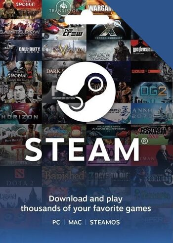 Dárková karta služby Steam 50 USD BH Předplacená CD Key