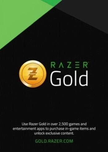 Dárková karta Razer Gold 10 BRL BR Předplacená karta CD Key