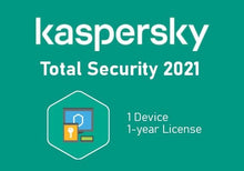 Kaspersky Total Security 2021 1 rok 1 licence Dev Software CD Key