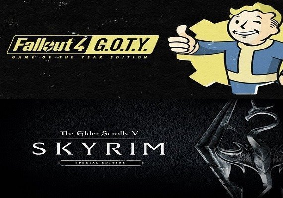 The Elder Scrolls V: Skyrim - speciální edice + Fallout 4 GOTY Steam CD Key