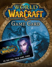 WoW World of Warcraft 60 dní časová karta US Battle.net CD Key